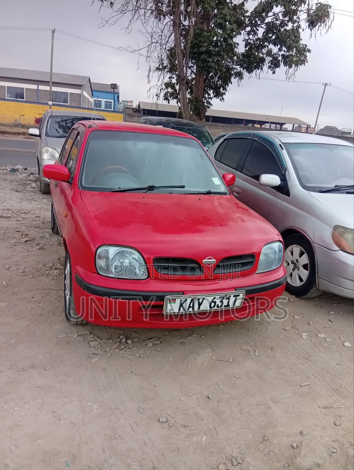 Nissan March 2004 Red