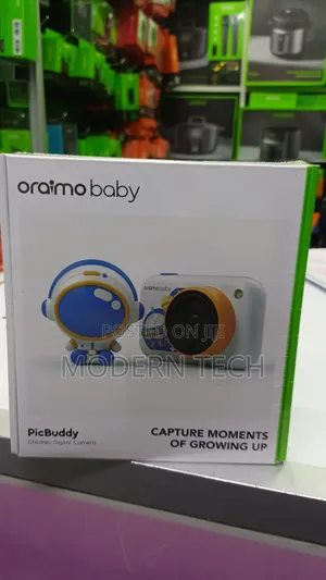 Oraimo PicBuddy Portable Kids Camera – Dual Camera, HD Video