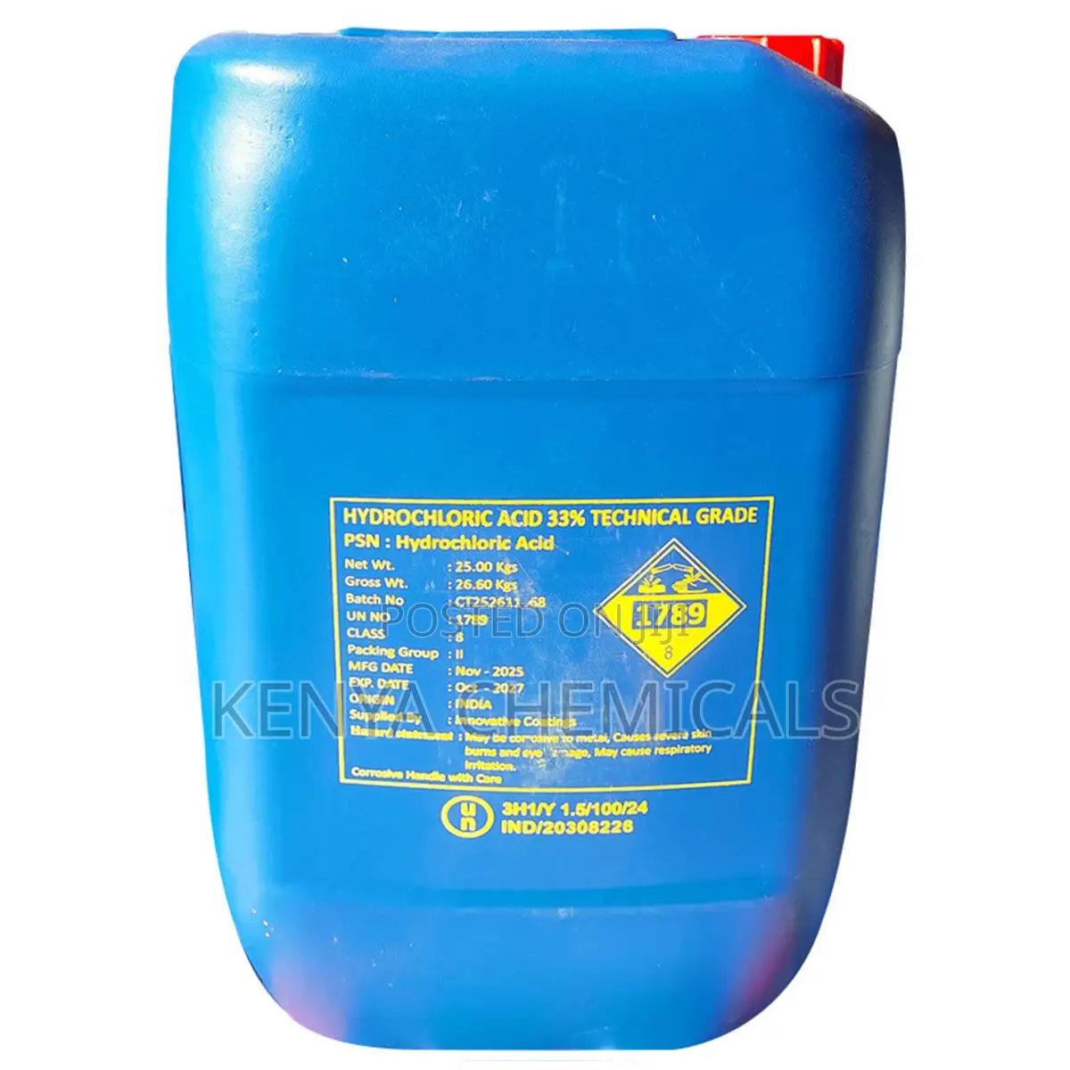 Hydrochloric Acid HCL