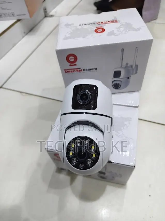 Wifi Dual Lens Home Wifi Camera Wall Mounted