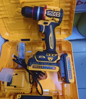 Ingco 20V Compact Brushless Cordless Impact Drill Kit (55Nm/66Nm)