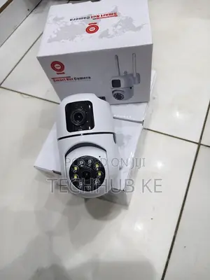 Wall Mount Bulb Dual Lens Wifi Camera