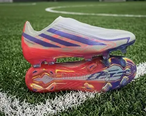 The Adidas F50 Hyperfast Elite Laceless Football Boots
