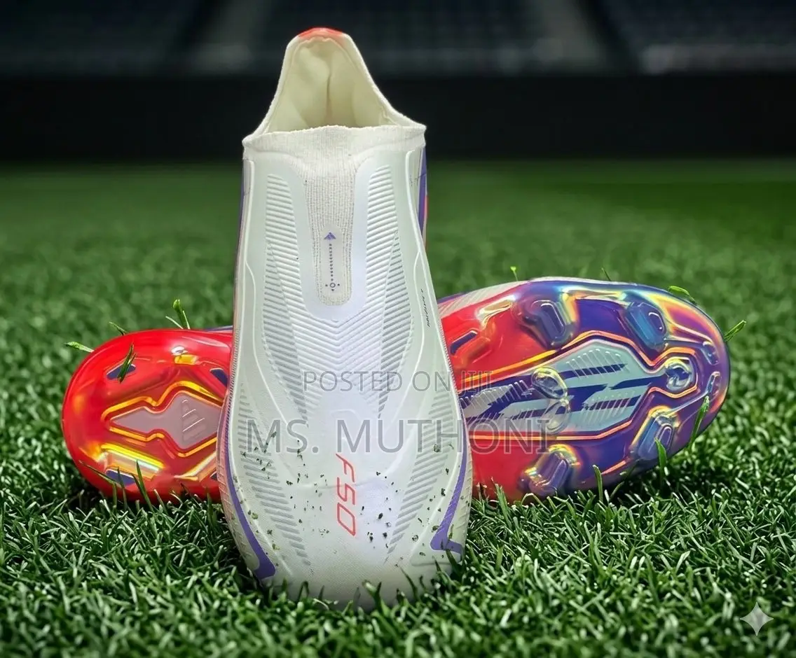 The Adidas F50 Hyperfast Elite Laceless Football Boots