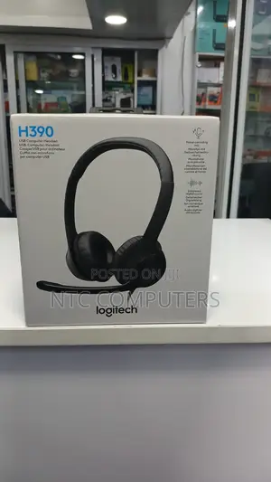 Logitech H390 USB Headset With Noise Cancelling Microphone