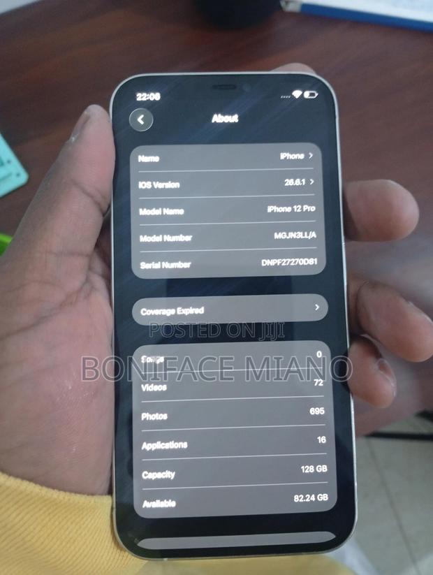 Apple iPhone 12 Pro 128 GB White - main view