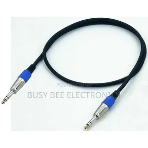 Electric Guitar Cable Jack 1/4 Inch TRS