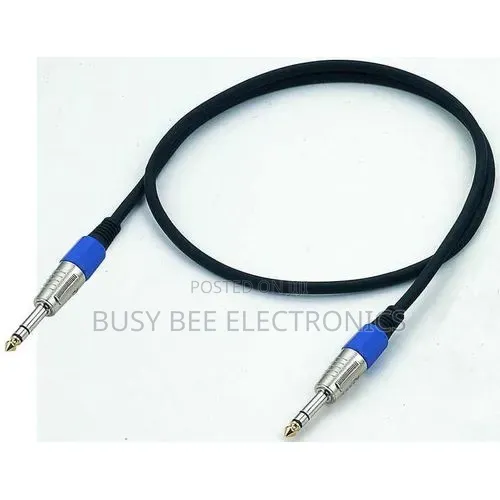 Electric Guitar Cable Jack 1/4 Inch TRS