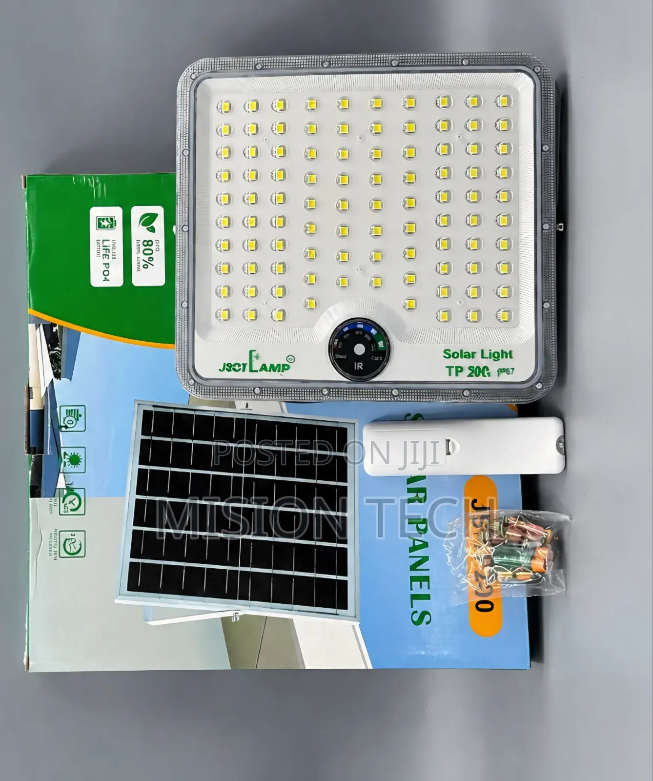 JSOT 200W Solar LED Flood Light **