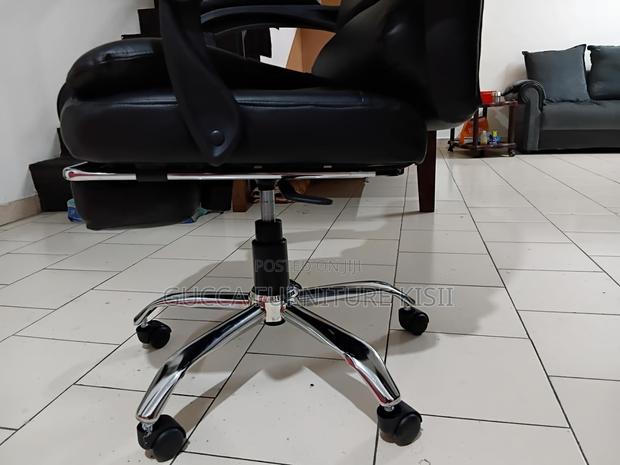 Leather Office Chair With Footrest - thumbnail 12