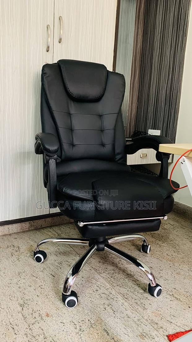 Leather Office Chair With Footrest - thumbnail 17