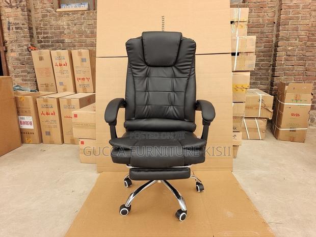 Leather Office Chair With Footrest - thumbnail 16