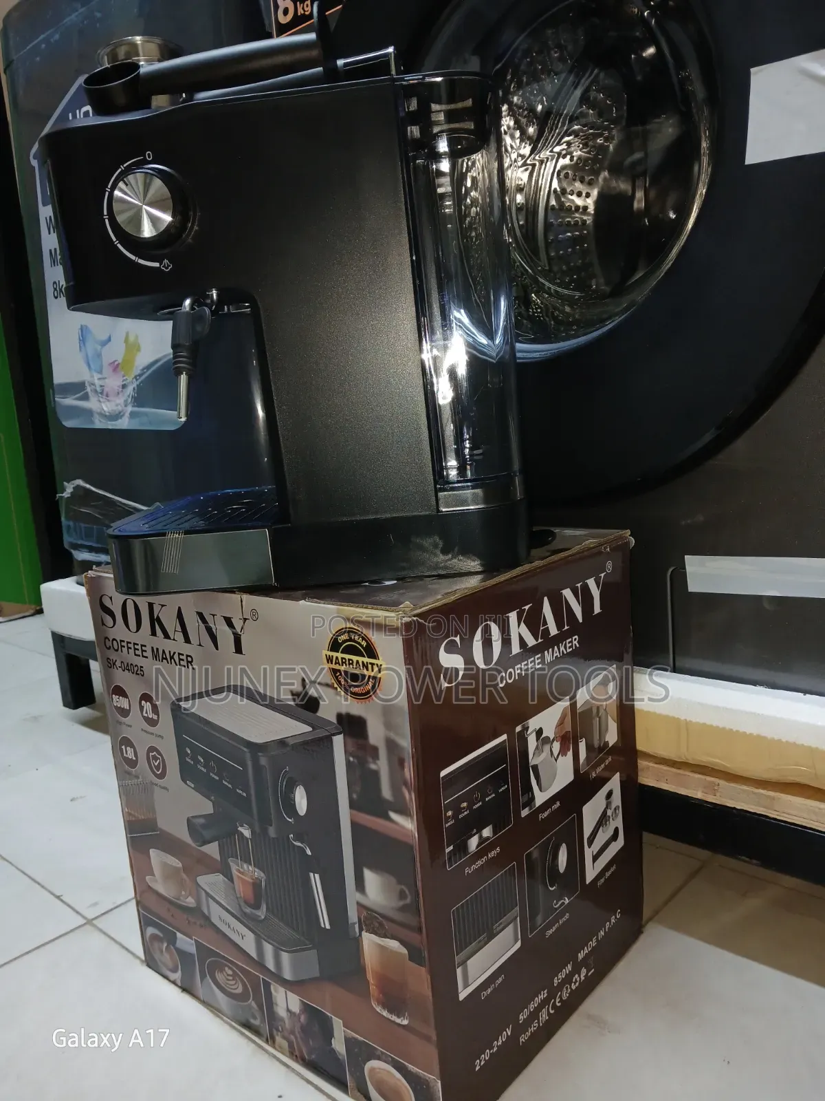 Sokany Espresso Coffee Maker (Model SK-04025)