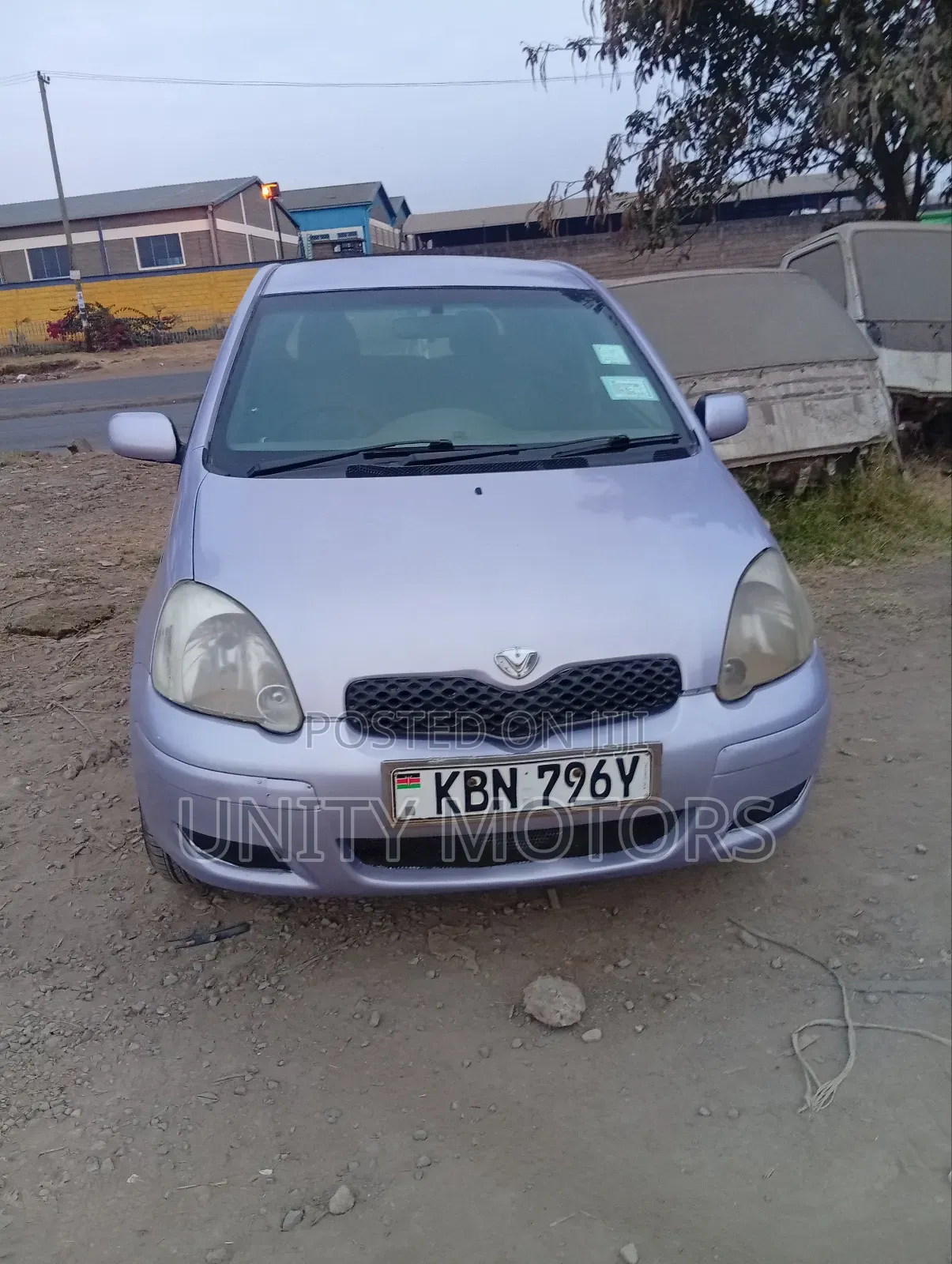 Toyota Vitz 2004 Purple