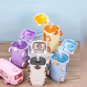 2-in-1 Toy Bus Water Bottle for Kids | Fun Interactive Sipper Galo