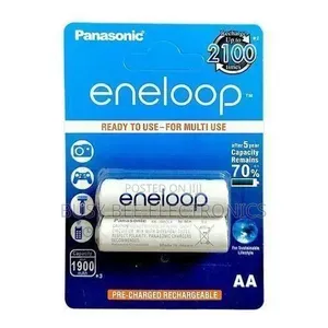 Panasonic Eneloop Rechargeable Aa2pk Batteries 1.2