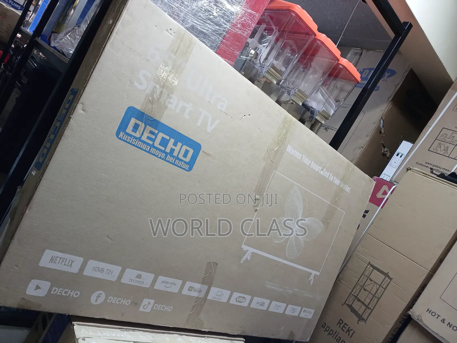 Decho 65-Inch Smart Ultra TV.