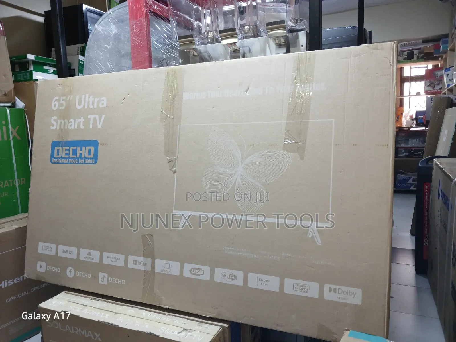 Decho 65-Inch Ultra Smart TV