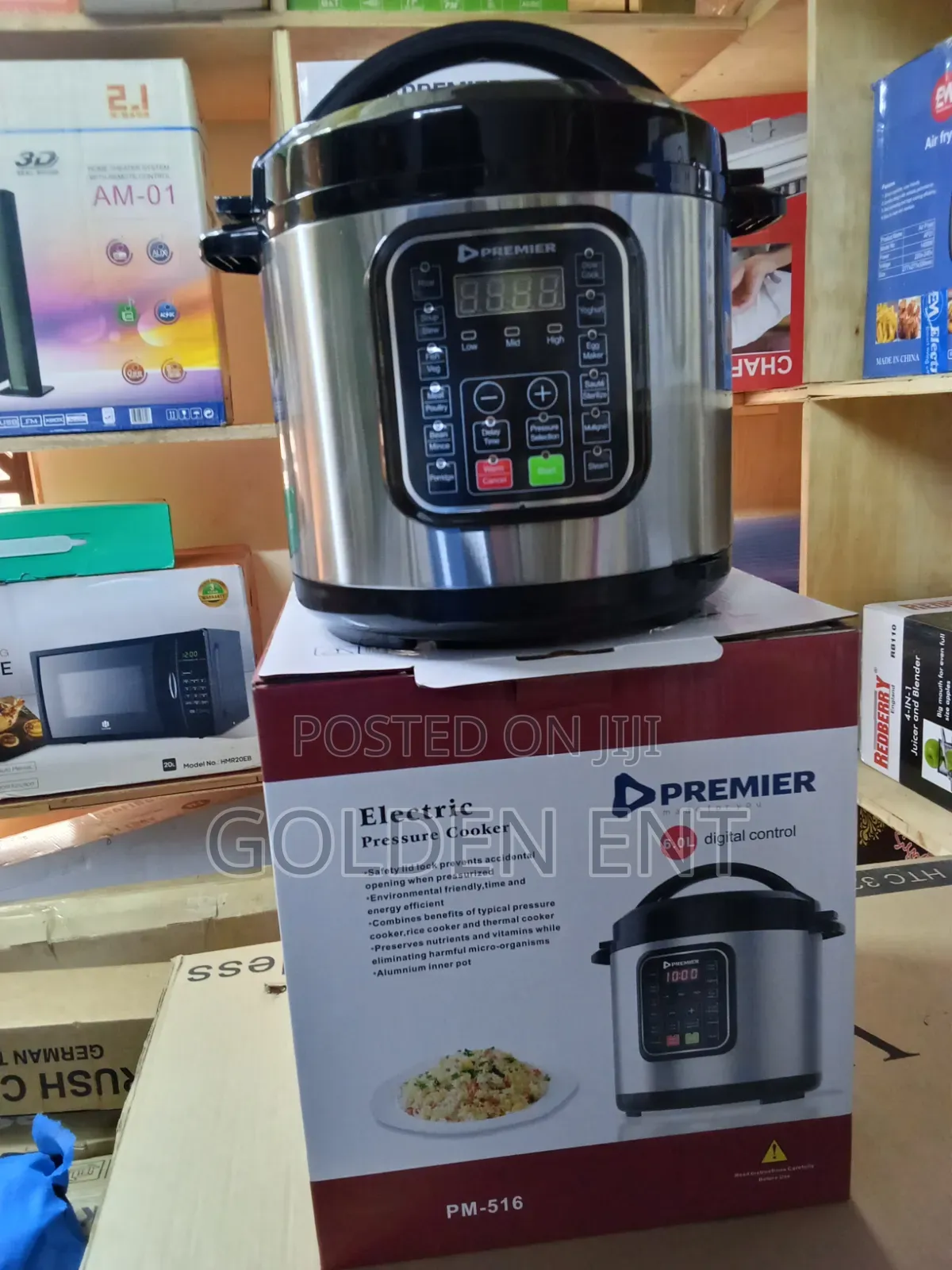 Premier 6l Electric Pressure Cooker/ Quality Pressure Cooker