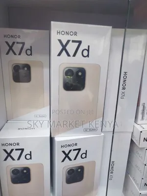New Honor X7d 256 GB Black
