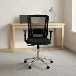 Medium Back Mesh Staff Desk Chair.