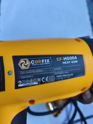 Heavy Duty Coofix 2000W Electric Heat Gun / Hot Air Gun Kit