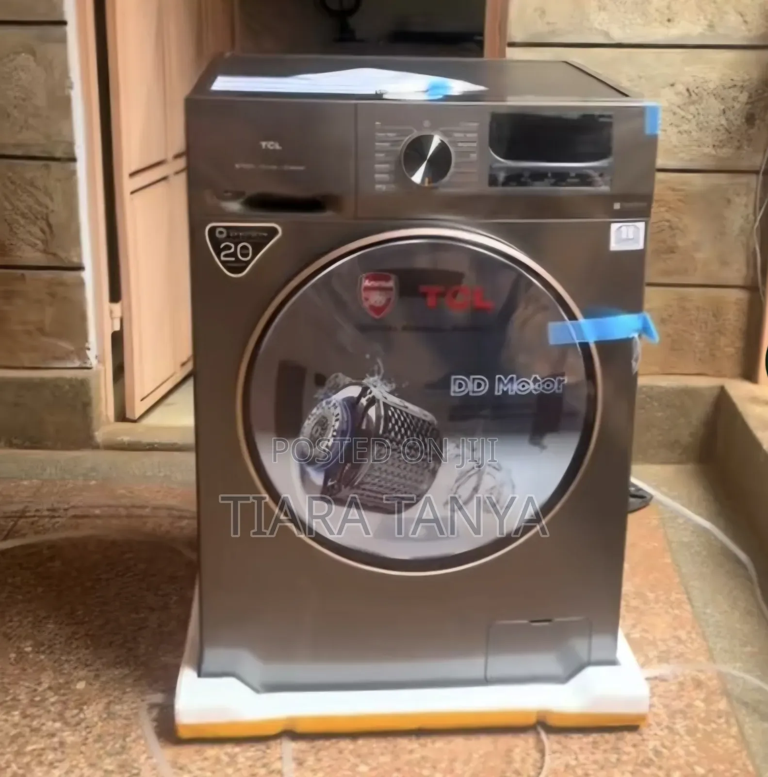 TCL 9kg P1109flg Front Load Washing Machine With Dd Motor