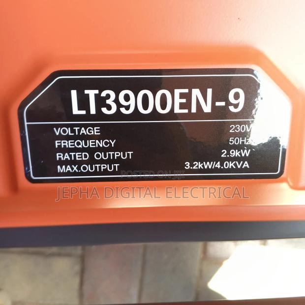 Powerful Pulsar 4kva Generator Machine/With Key Start - thumbnail 2