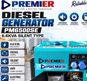 Premier PM6500SE Diesel Generator/6.6kva Silent Diesel Generator