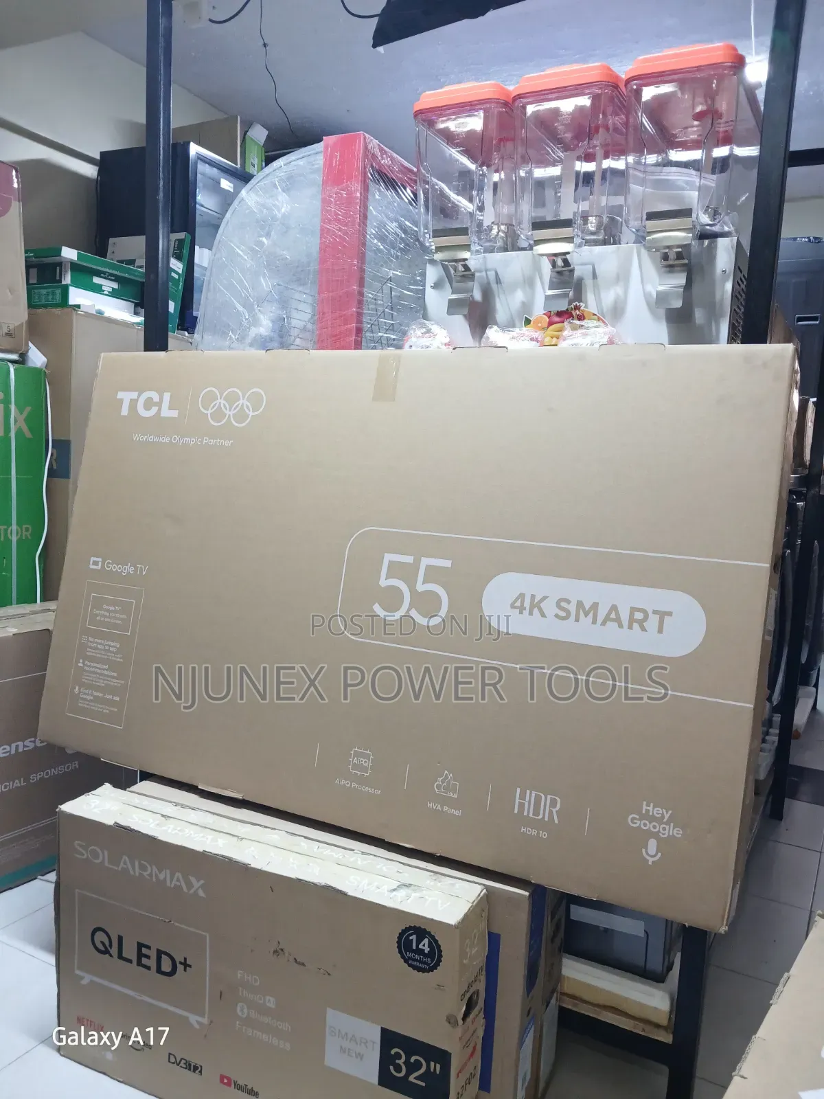 55-Inch TCL Smart Google TV in A