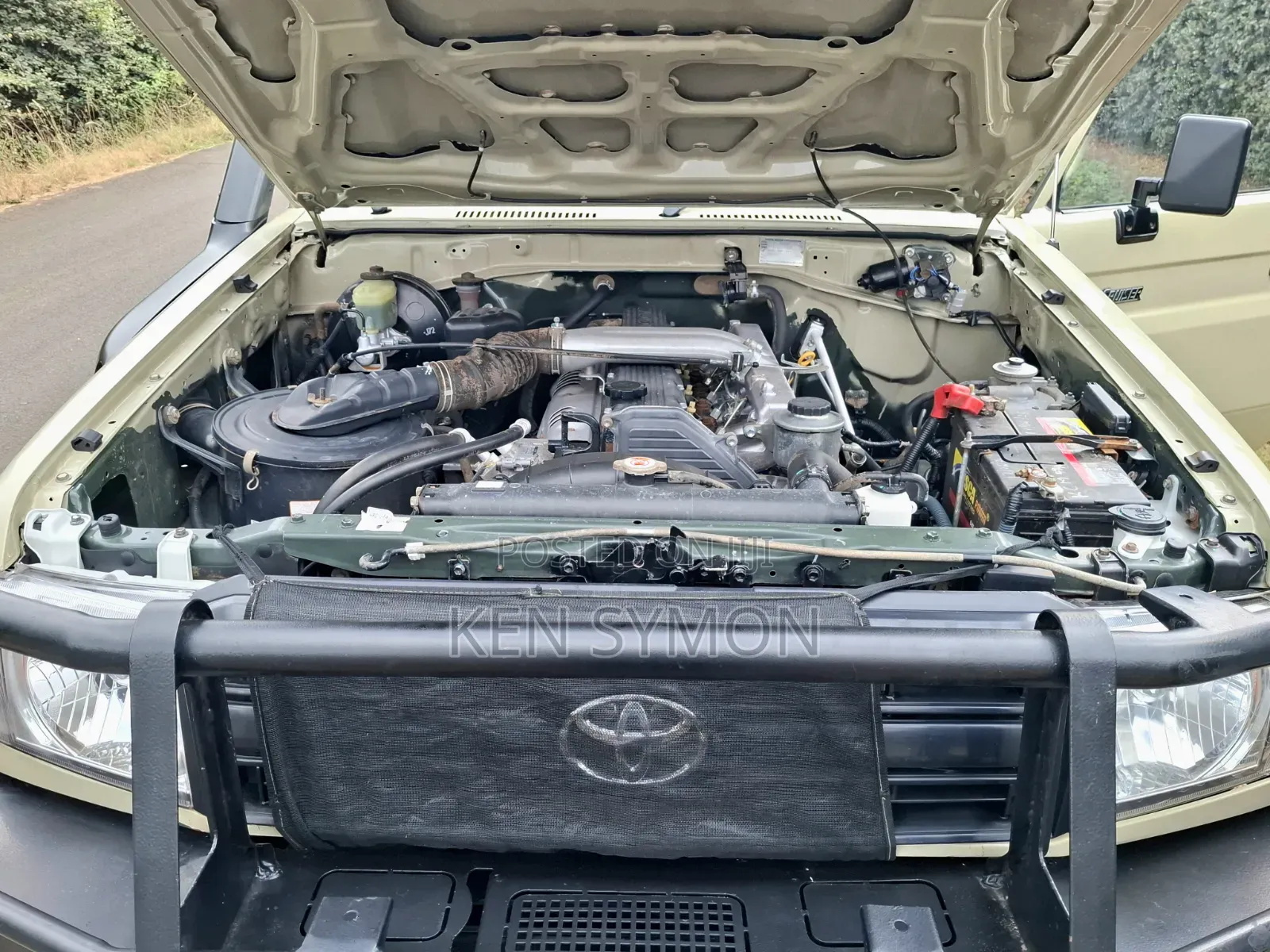 Toyota Land Cruiser 76 Series 2017 Brown