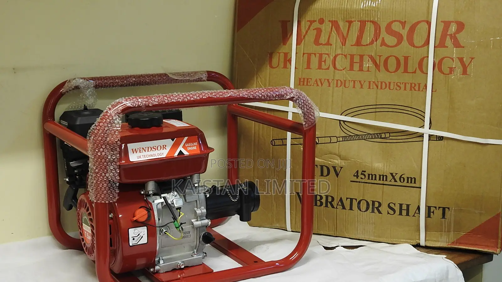 Windsor 7.5HP Petrol Concrete Compactor Vibrator