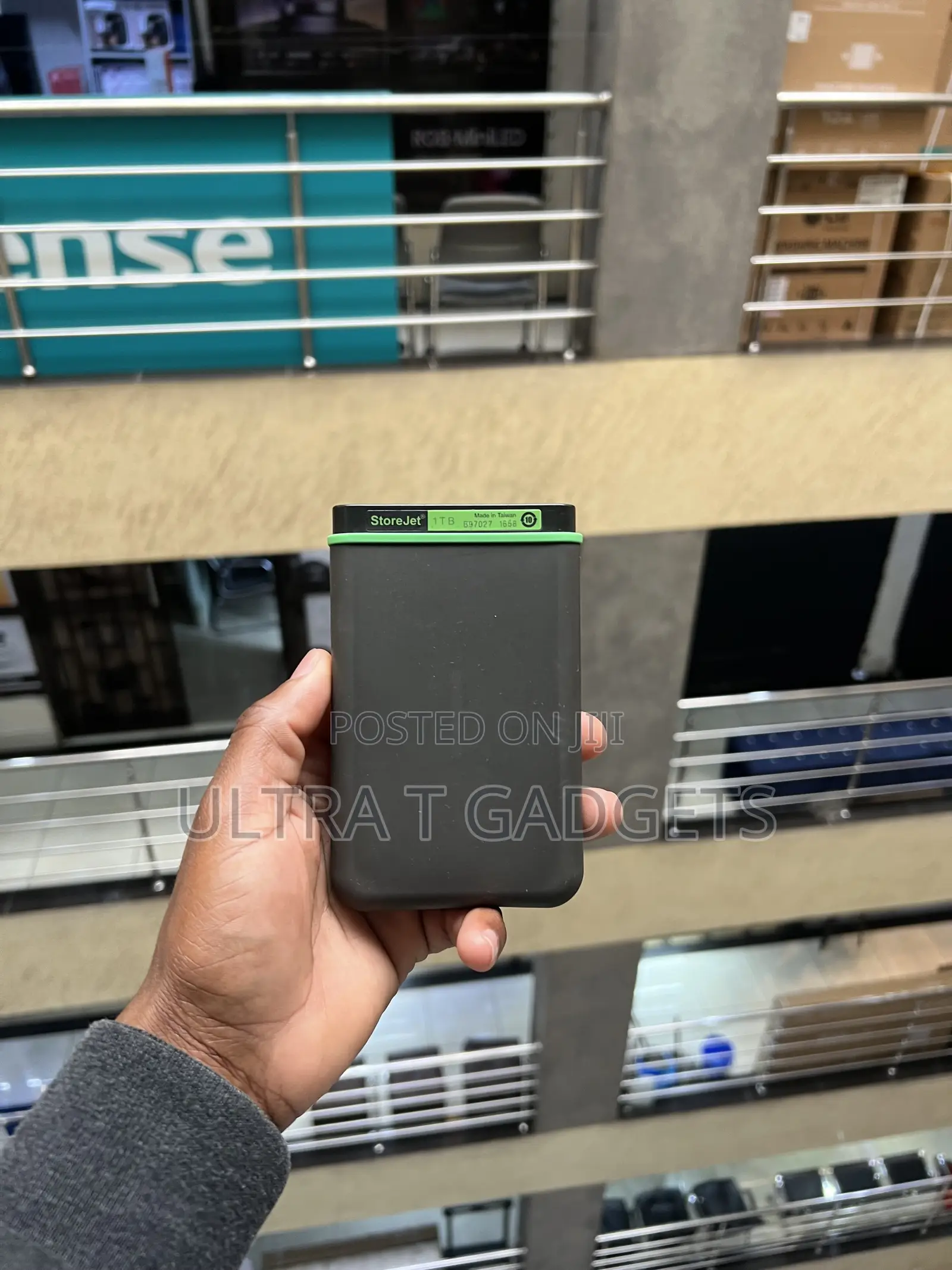 Transcend 1TB External Hard Drive – Portable USB HDD