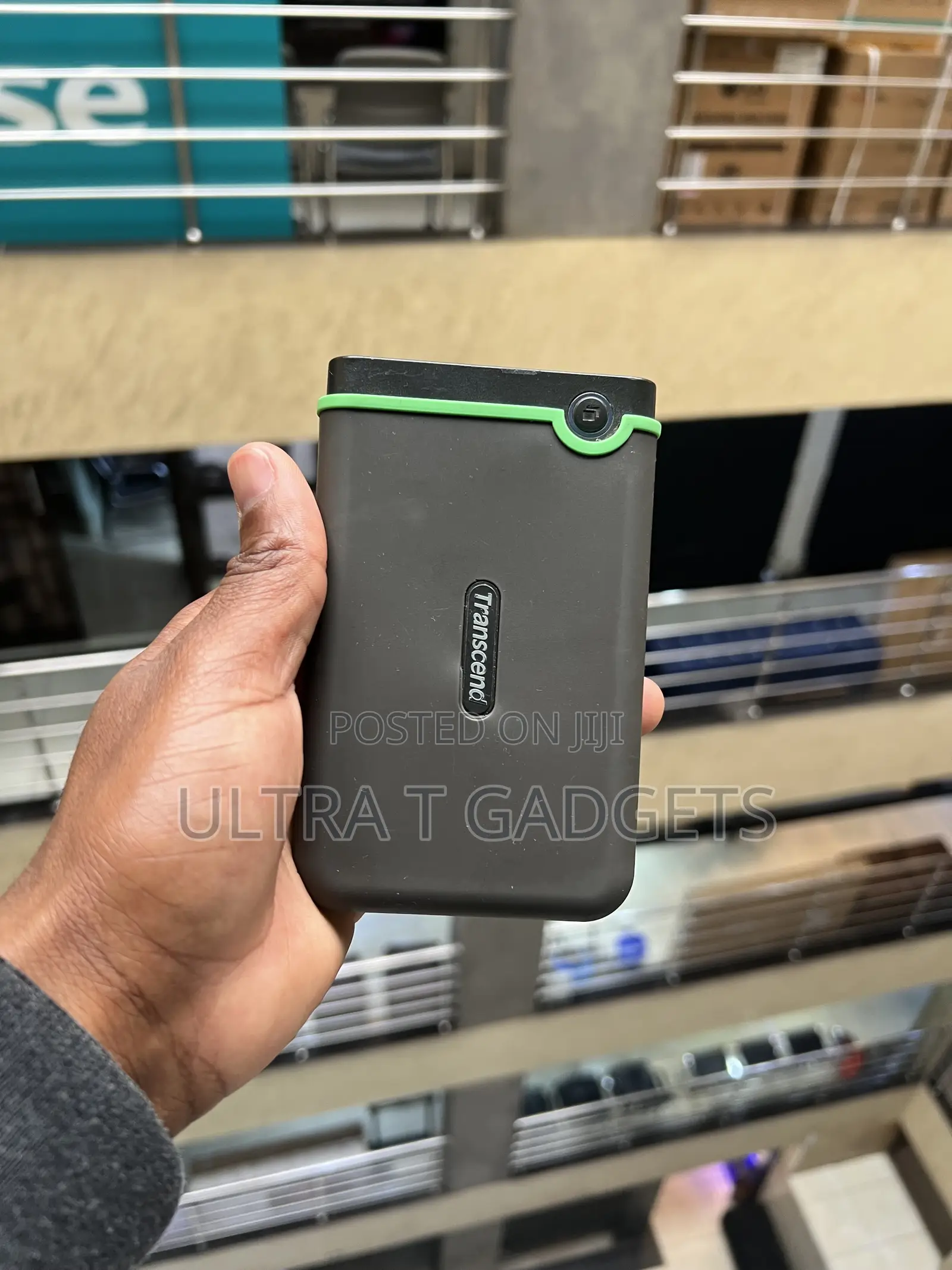 Transcend 1TB External Hard Drive – Portable USB HDD