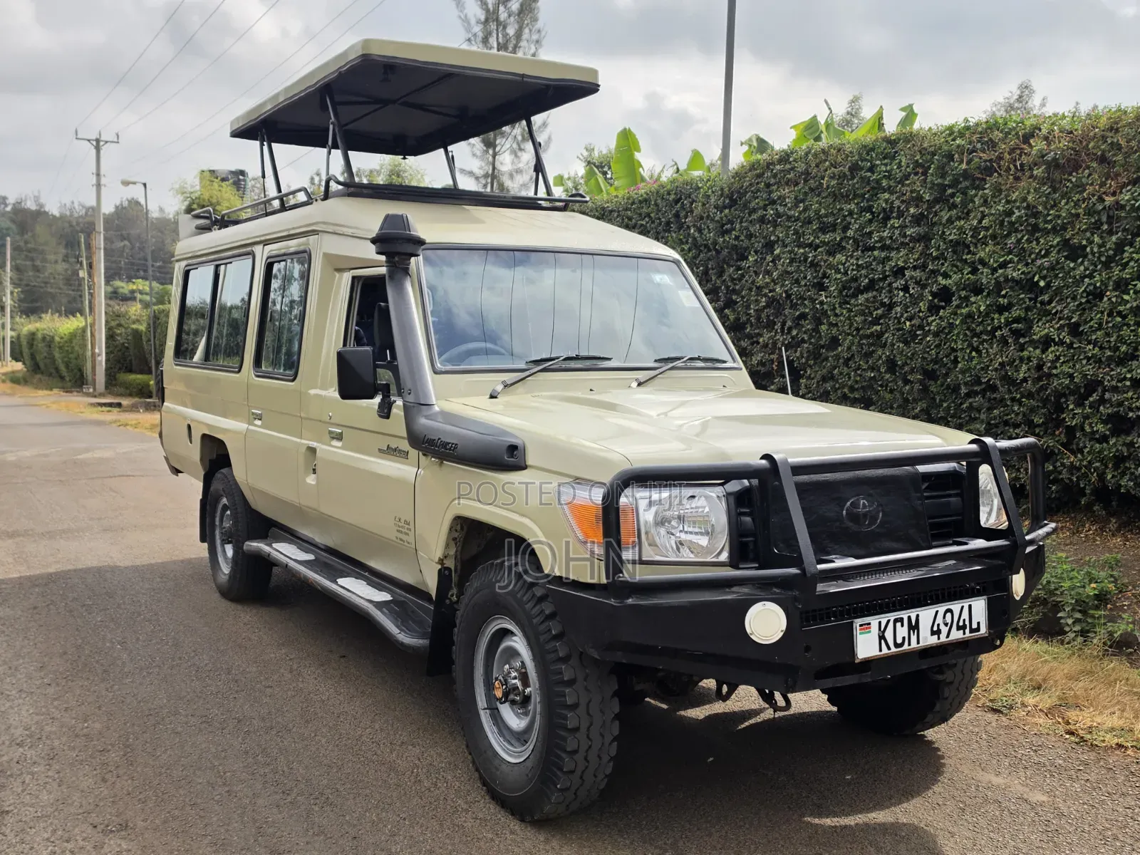 Toyota Land Cruiser 79 Series 2017 Burgundy