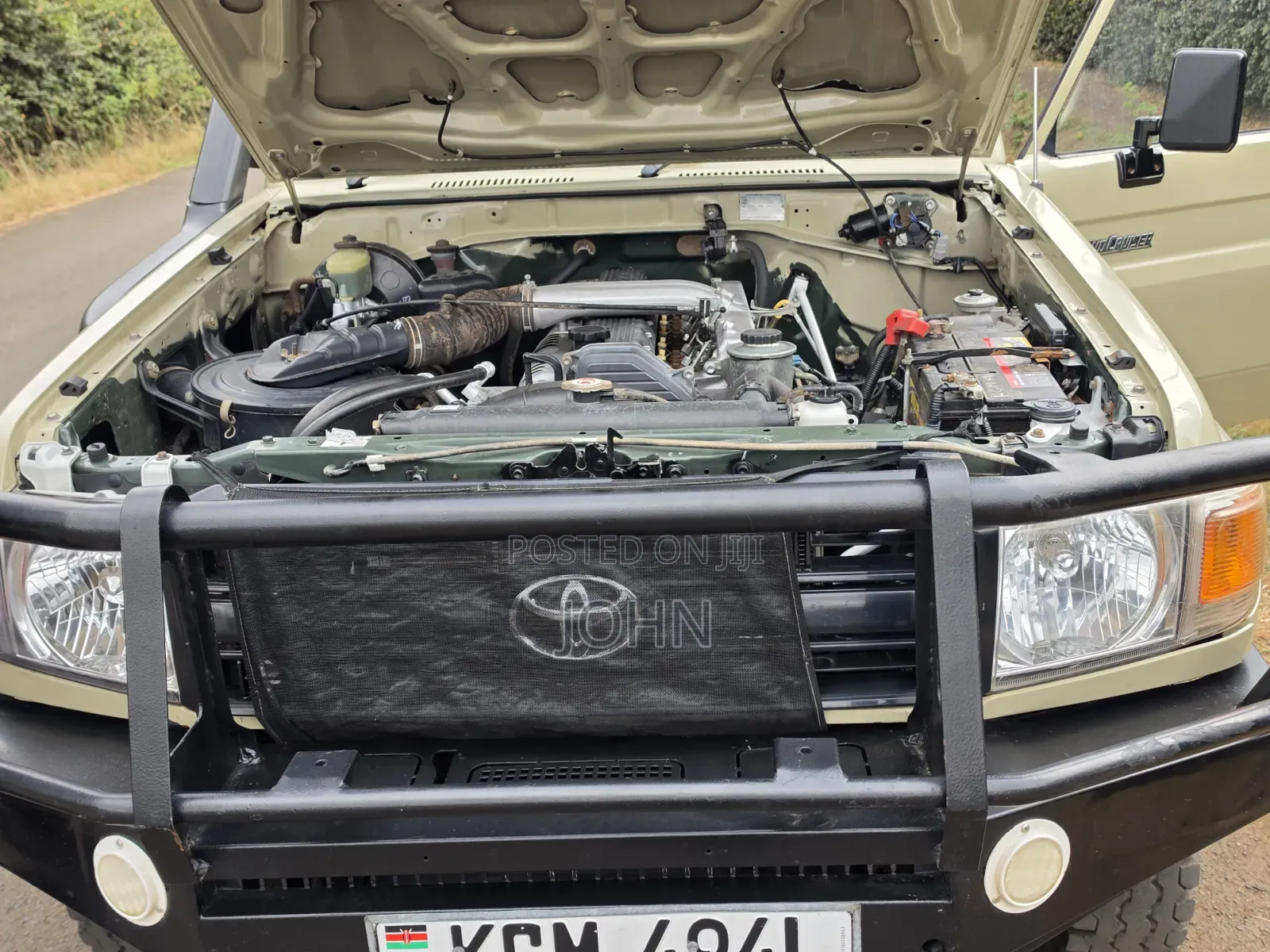 Toyota Land Cruiser 79 Series 2017 Burgundy