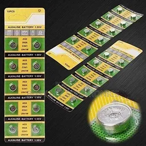 Classic 10pcs AG3 LR41 Button Batteries 1.55V Coin Battery