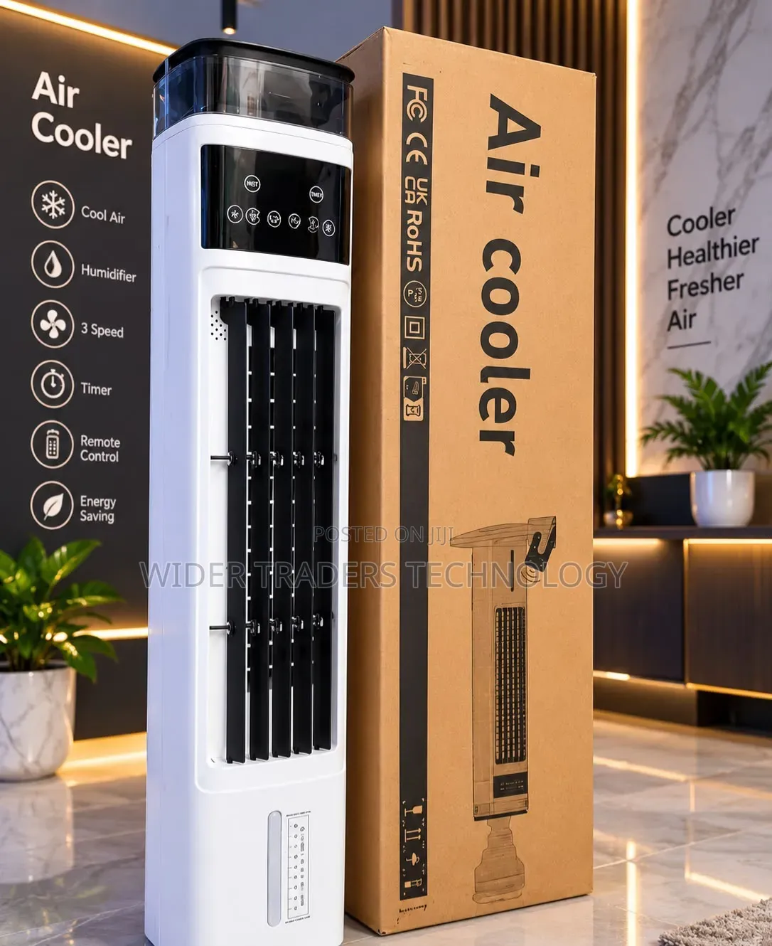 STARWORTH Tower Air Cooler Powerful Cooling Air Flow