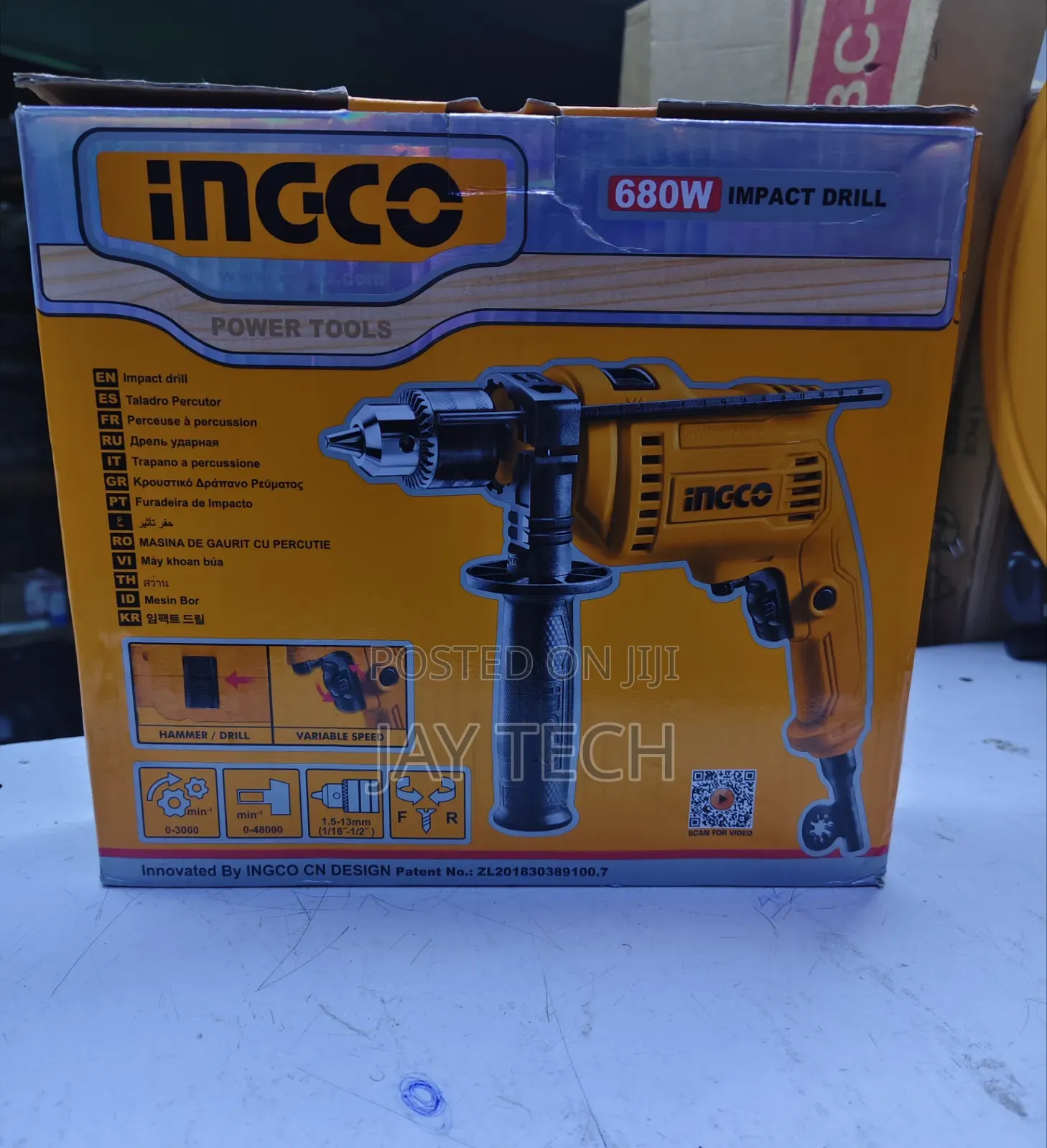 INGCO 680W Impact Drill Machine