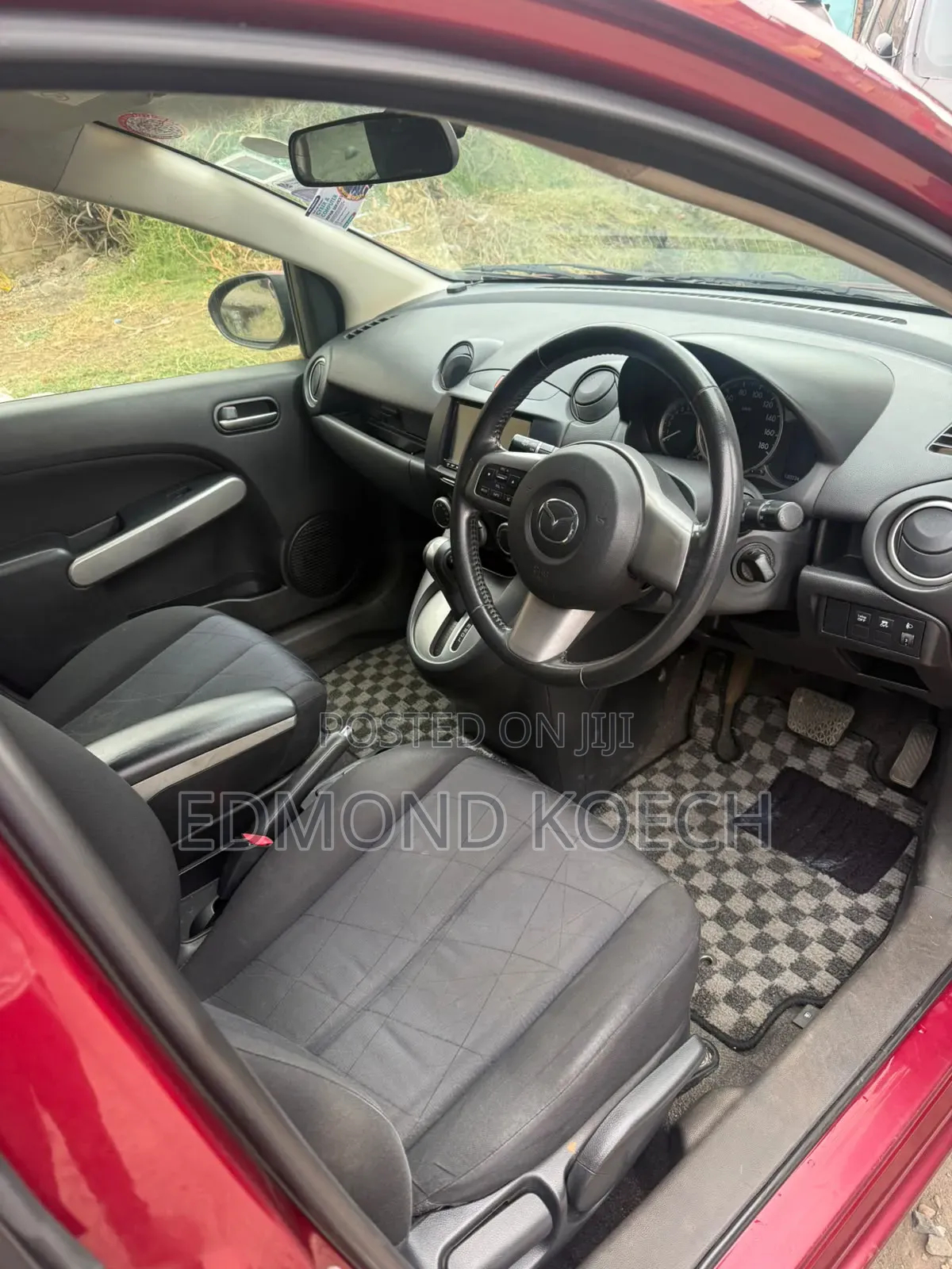 Mazda Demio 2012 Maroon