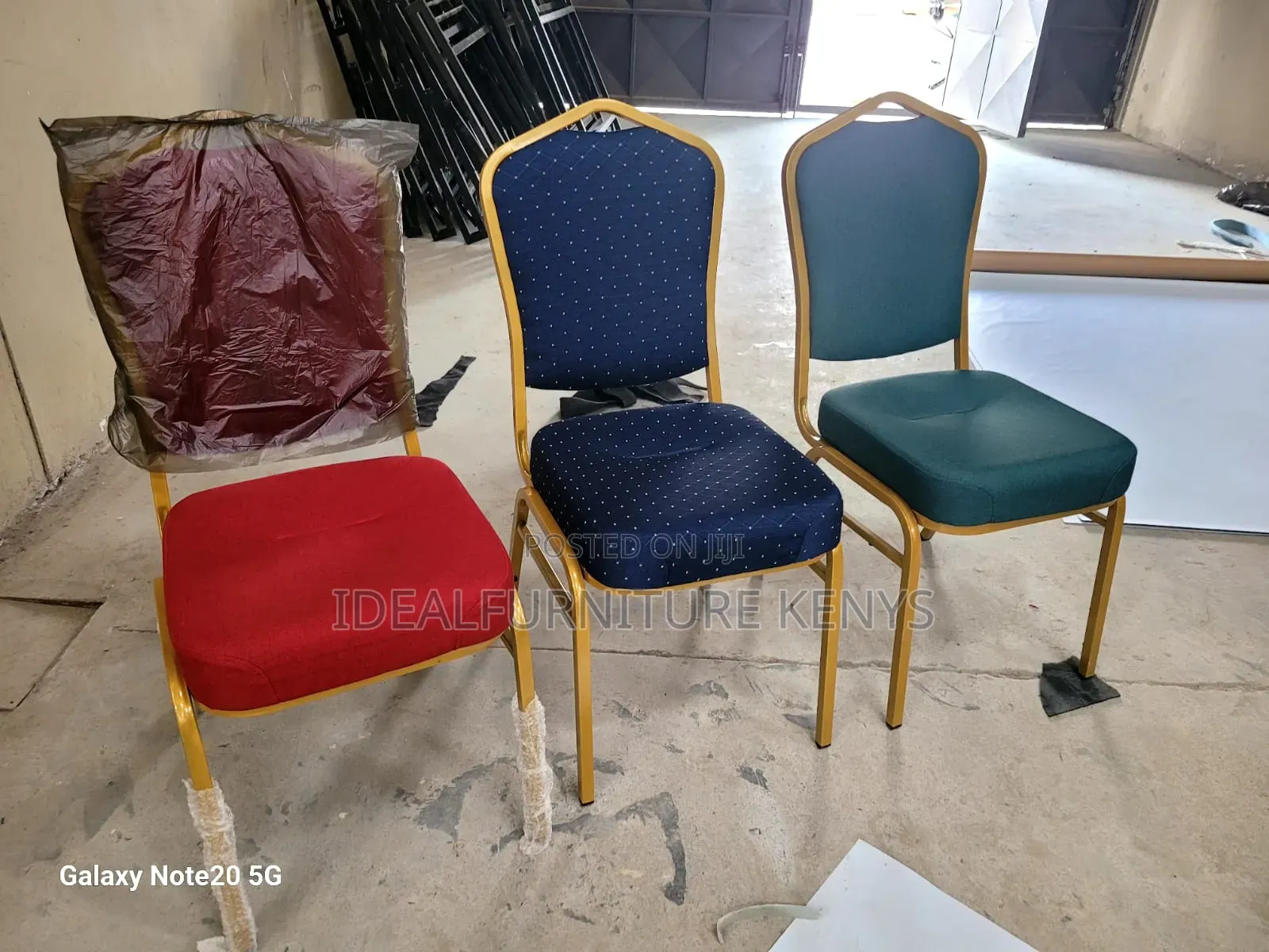 Conference Chairs - Red Banquet Church Chairs