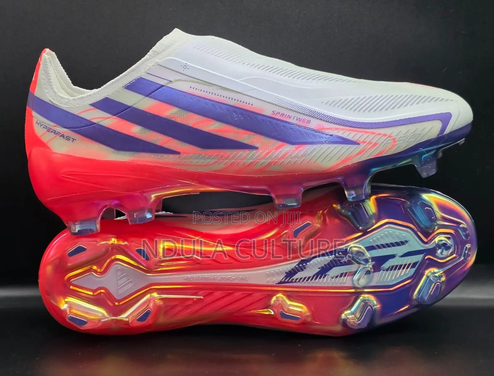 Adidas F50 Hyperfast Pro Laceless Turf Soccer Shoes