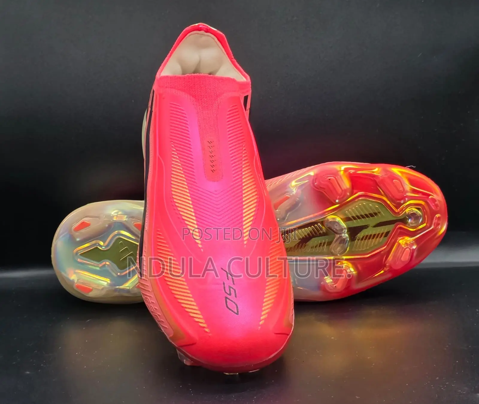 Adidas F50 Hyperfast Pro Laceless Turf Soccer Shoes