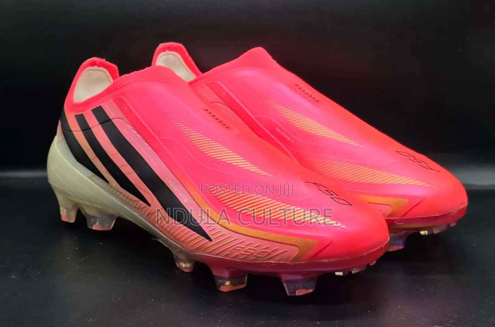Adidas F50 Hyperfast Pro Laceless Turf Soccer Shoes