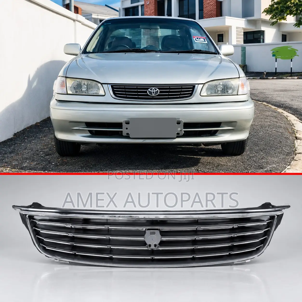 Grille Toyota Corolla Ae111 1998 Onwards