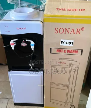 Jy001 - Sonar Hot and Normal Water Dispenser (Black-White)