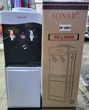Jy001 - Sonar Hot and Normal Water Dispenser (Black-White)