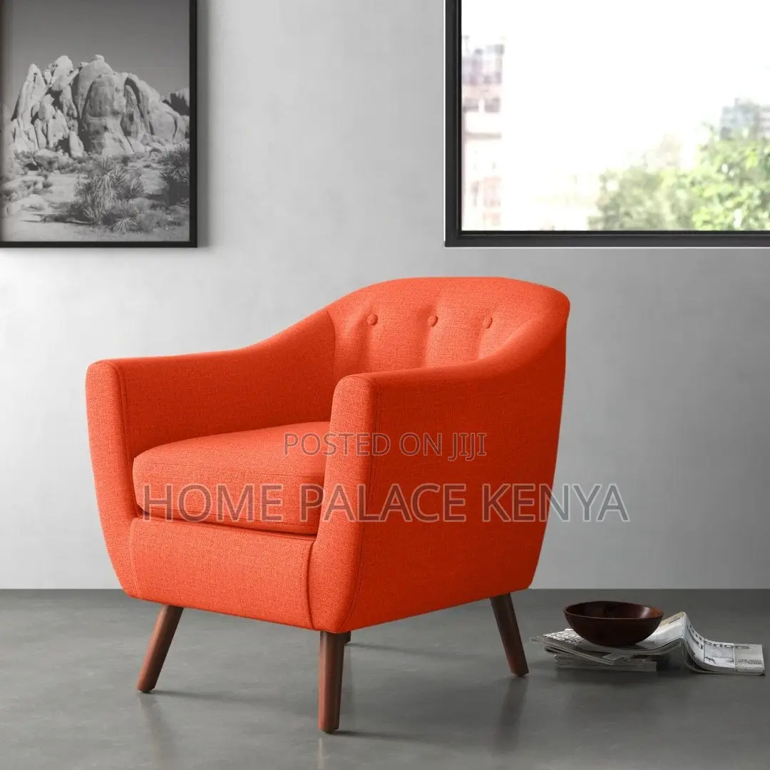 Accent Chair; Elegant Bedroom Accent Chair With Cushioned Seat