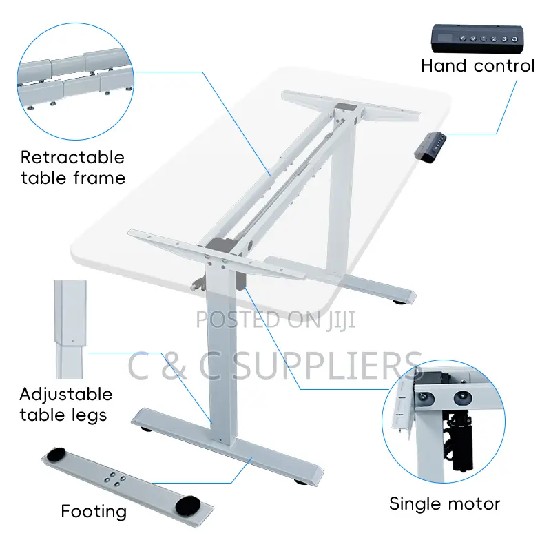 Electric Sit Stand Gaming Desk-1200mm