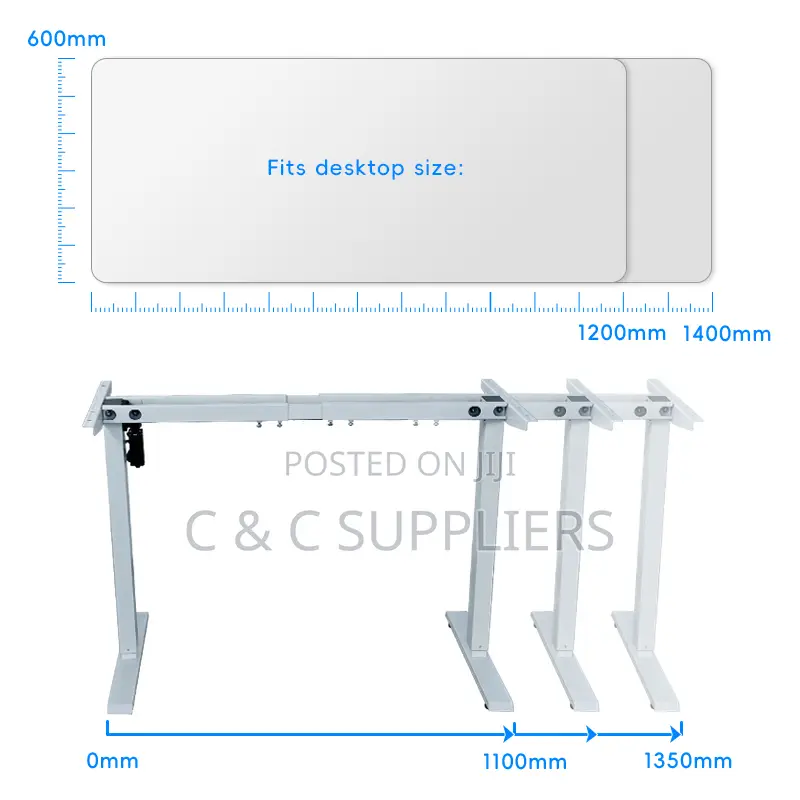 Electric Sit Stand Gaming Desk-1200mm
